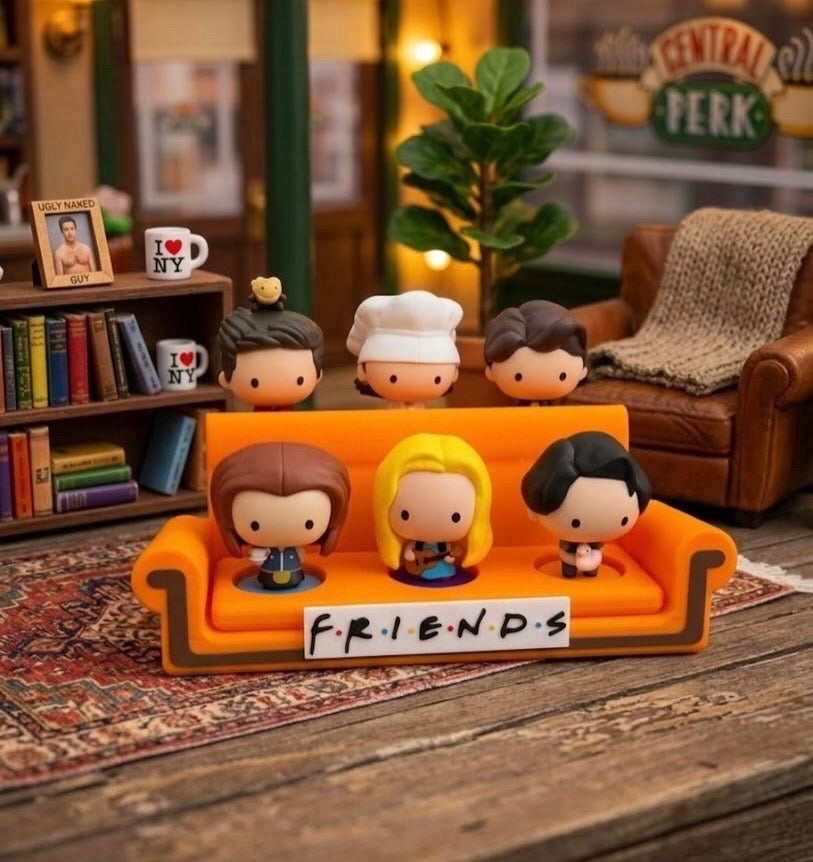 Sofá Expositor das Figuras Friends
