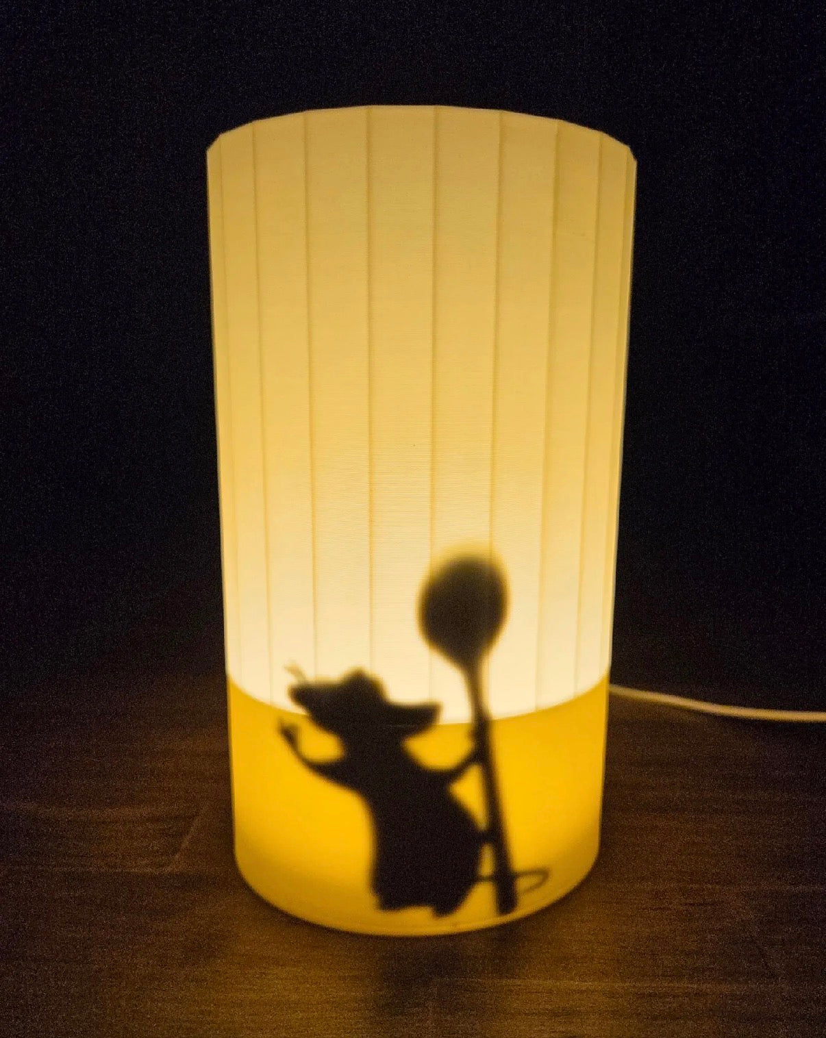 Candeeiro Ratatouille - Remy Chef