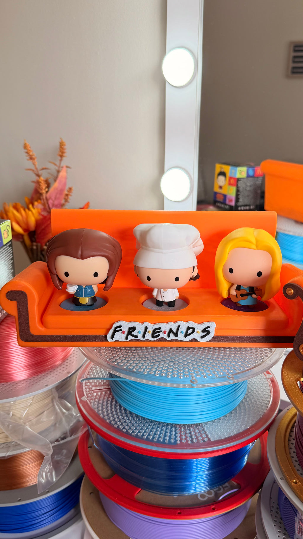 Sofá Expositor das Figuras Friends