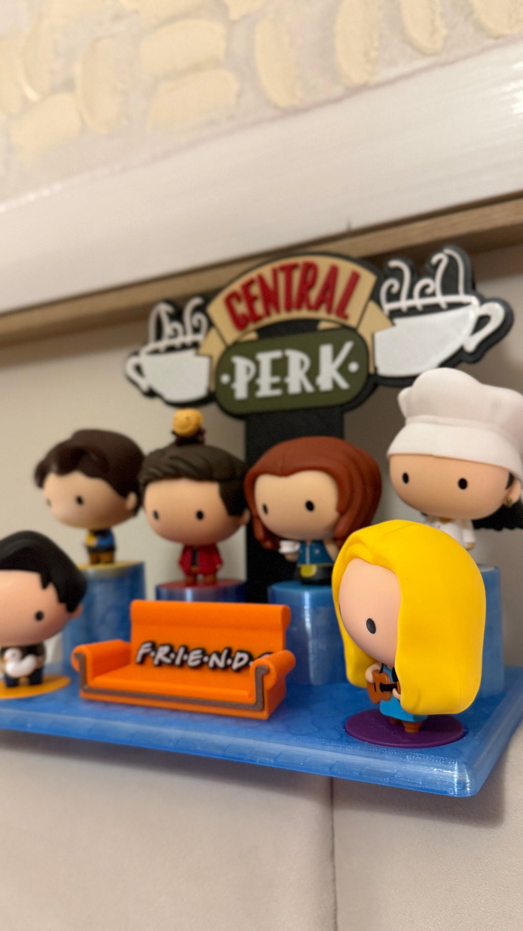 Expositor Central Perk Friends para Figuras