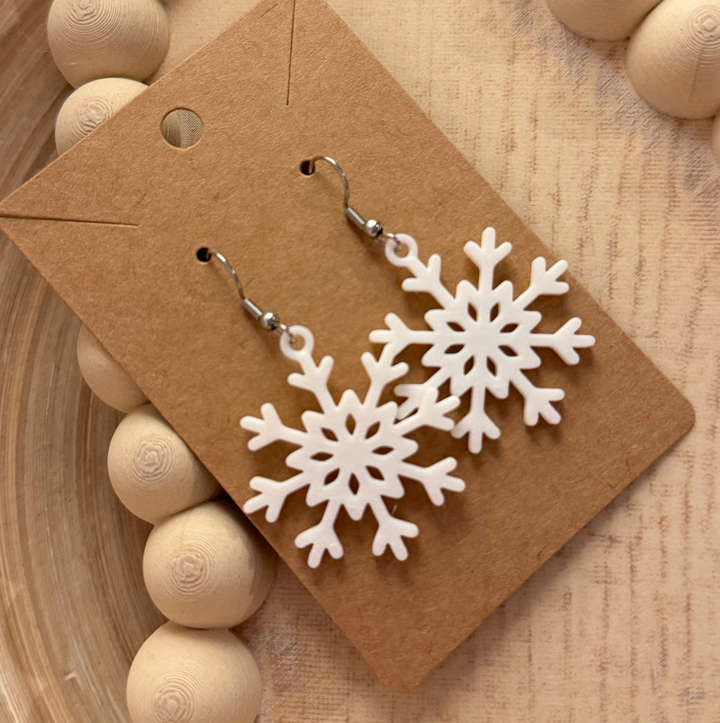 Snowflake Earrings