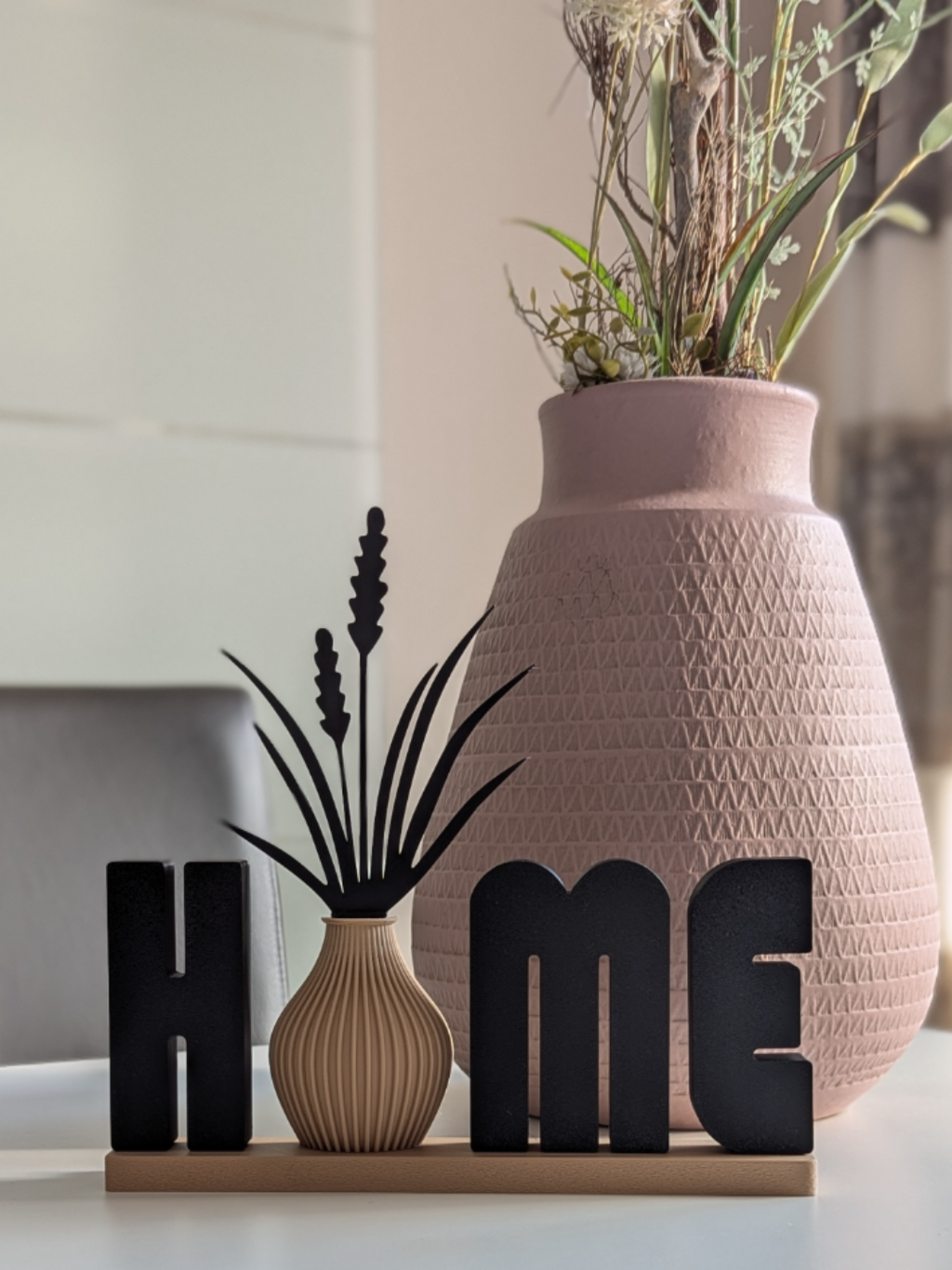 Decoração HOME com Vaso 3D Impresso