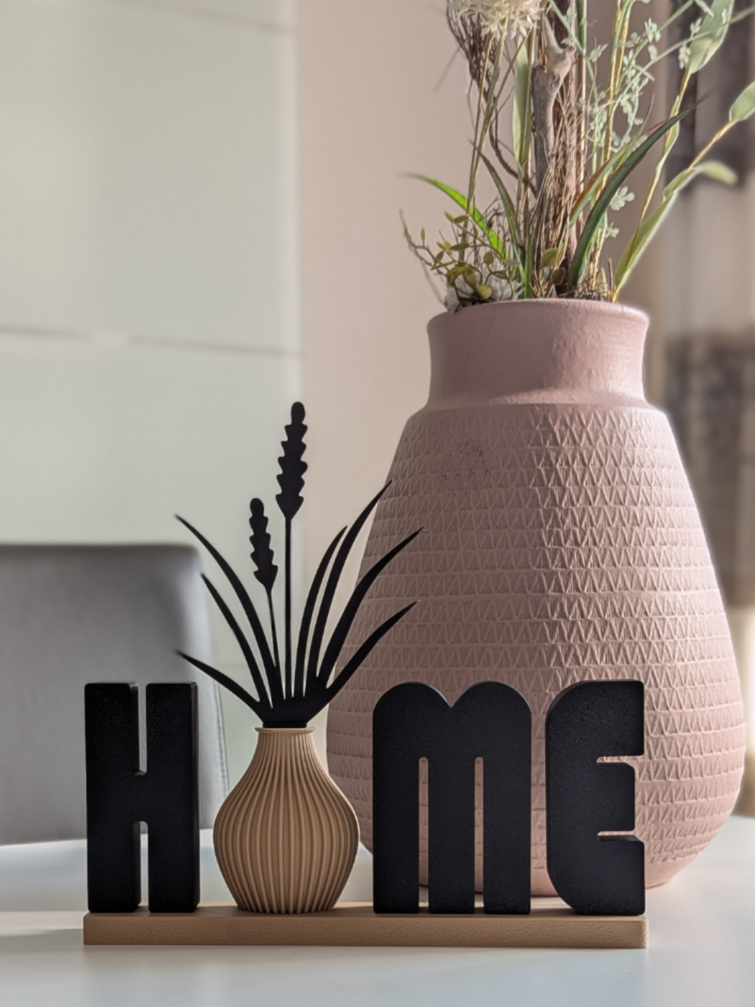 Decoração HOME com Vaso 3D Impresso