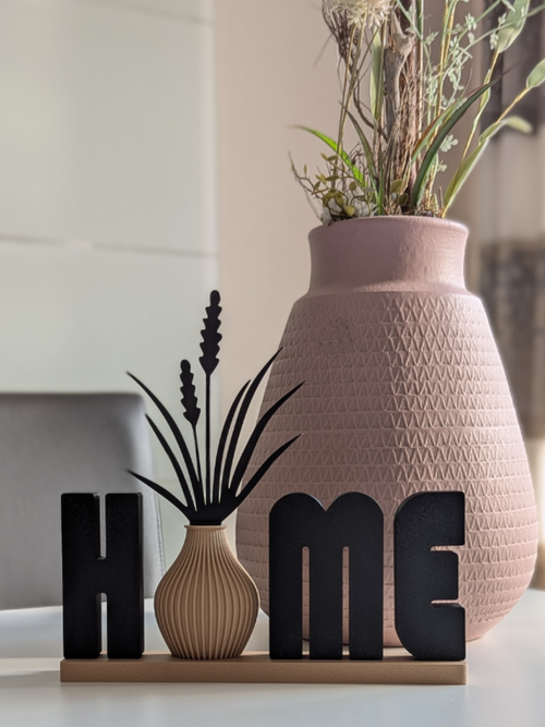 Decoração HOME com Vaso 3D Impresso